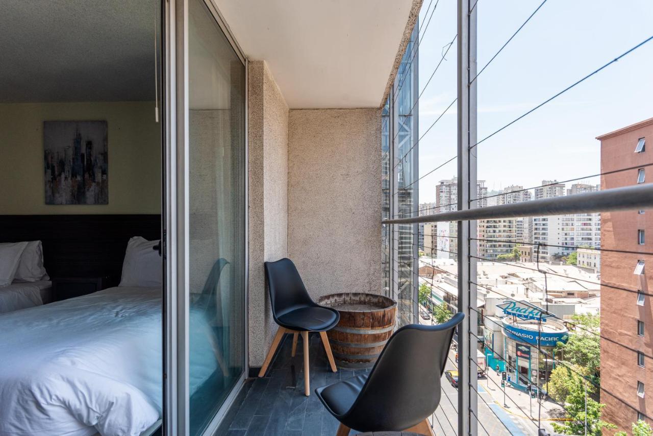 Tribeca Twin Studio W/wifi, Smart Tv & Balcony Apartamento Santiago de Chile